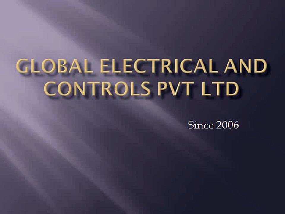 Global Electrical And controls pvt ltd ppt