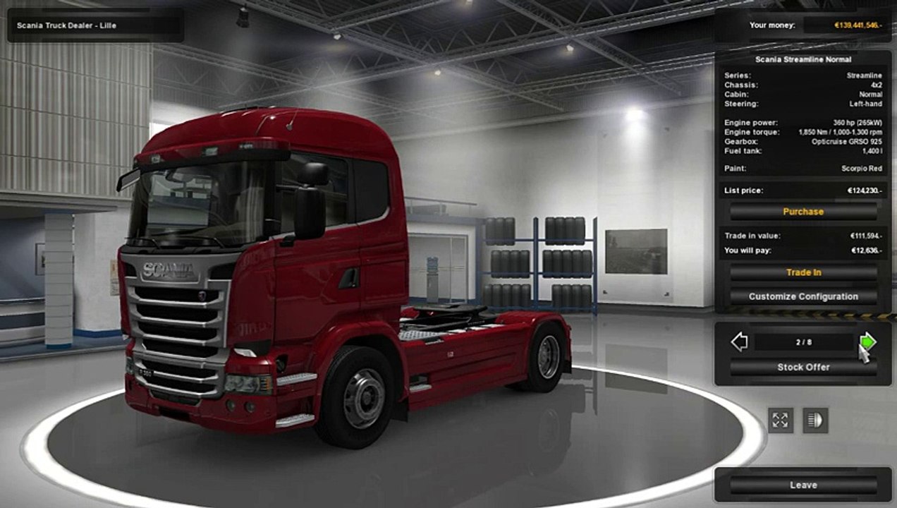 Euro Truck Simulator 2 Mod SCANIA R STREAMLINE Download New Update 1.17