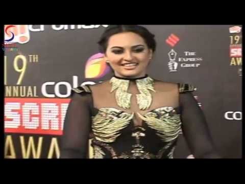 Sonakshi Sinha At Colors Screen Awards And Red Carpet