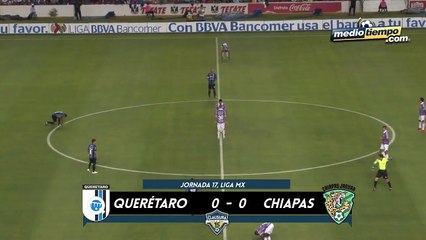 El gol del: Querétaro vs Chiapas ( 1-0 )