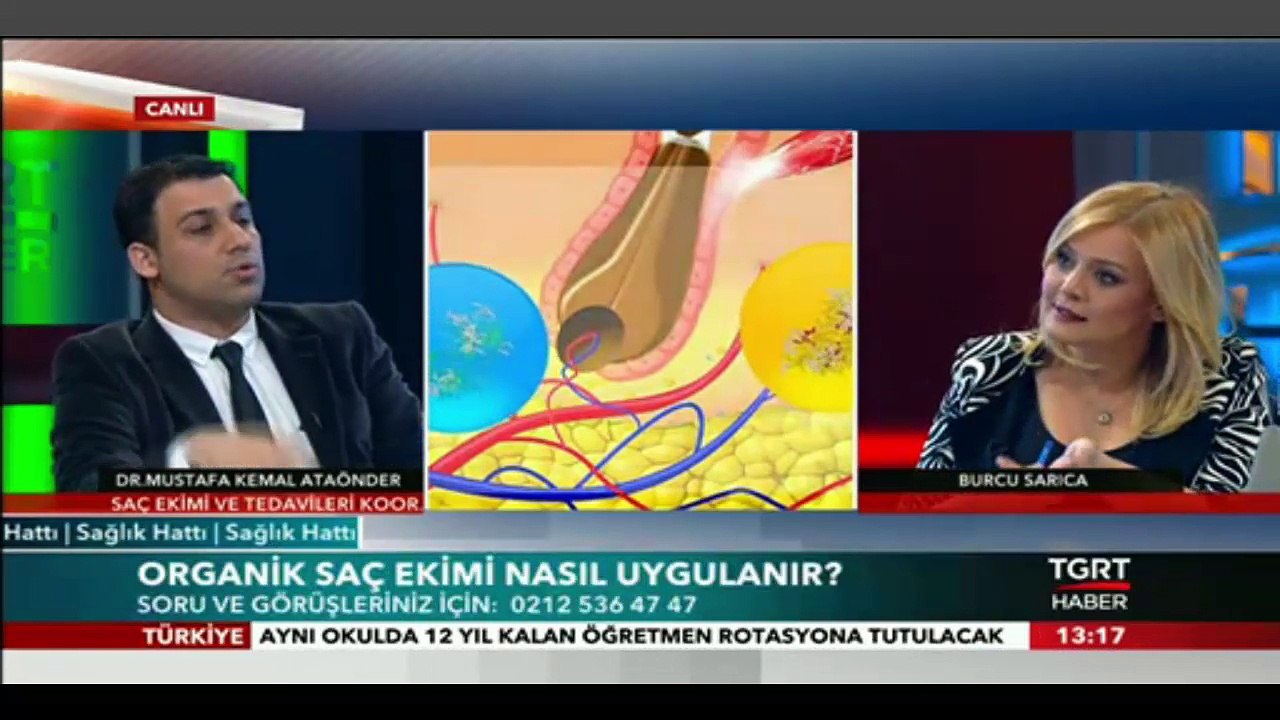 Dr Mustafa Kemal Ata Önder Organik Saç ekimi
