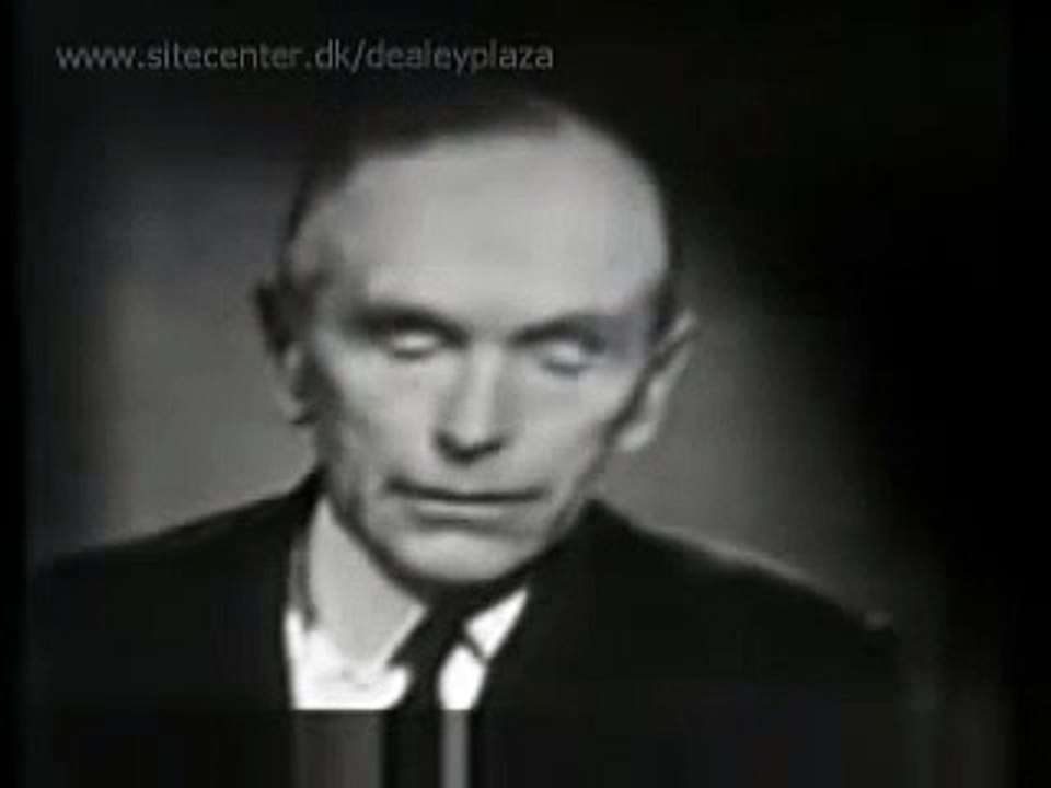 Alec Douglas-Home after the assassination of President John F. Kennedy