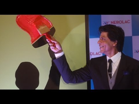 King Shahrukh Khan at the Nerolac Paints Media Meet