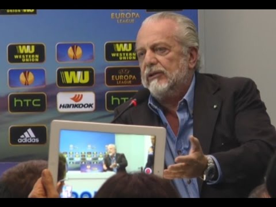 Napoli-Dnipro 1-1 - Benitez e De Laurentiis furiosi per l'arbitraggio (07.05.15)