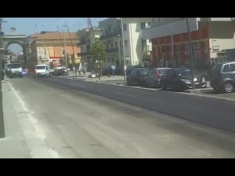 Aversa (CE) - Riqualificazione Via di Jasi, parte la fase finale dei lavori (08.05.15)