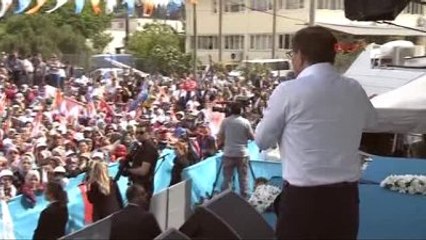 Hatay Başbakan Davutoğlu Seçim Mitinginde Konuştu-3