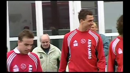 Interview with a young Zlatan Ibrahimovic (2002) - TV4 Sport