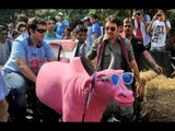 Smart Imran Khan At 'Red Bull Soap Box Race' For 'Matru Ki Bijli Ka Mandola'