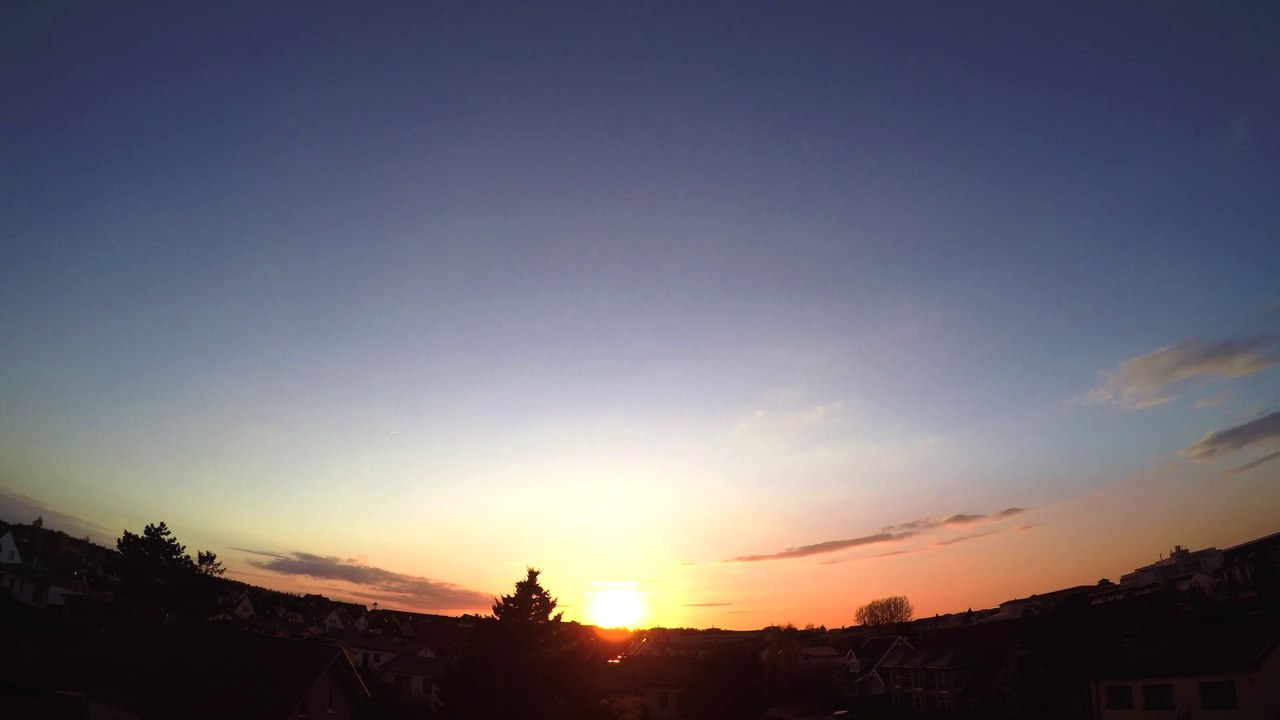 360 Timlapse,  Sunset, moon and star, Baltic Sea Kühlungsborn, Ferienwohnungen an der Ostsee