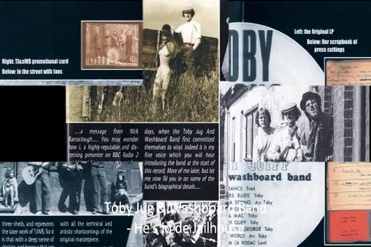 Toby Jug & Washboard Band He's in de Jailhouse 1969 UK Folk Psych