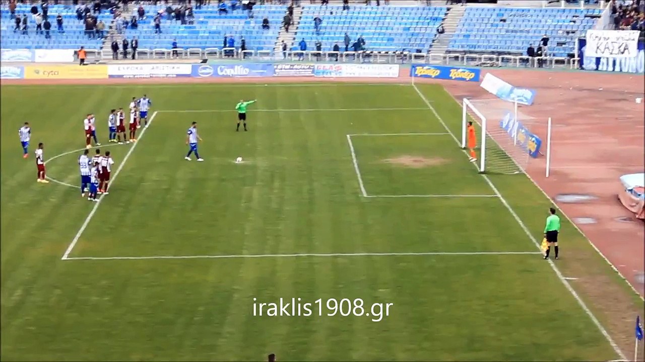 26η Ηρακλής-ΑΕΛ 0-1 2014-15 Το πεναλτυ