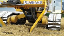 Inter-Drain GP-Series V plow | laying trenchless field drainage | Van Damme Drainage