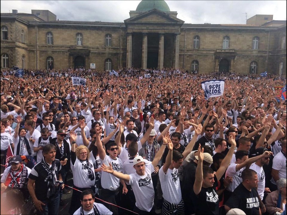 L'ambiance pour l'Adieu à Lescure - ActuFCGB.com