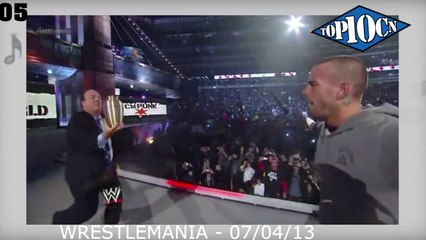 Top10Cn : Les meilleurs chanteurs ayant performés à la WWE