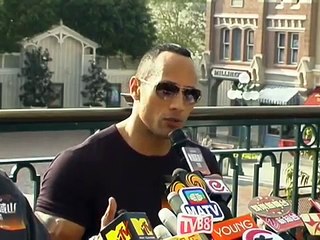 Dwayne "Don't call me The Rock" Johnson