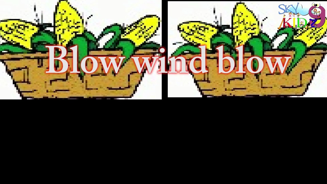 A Blow wind blow  RHYMES  KIDZ