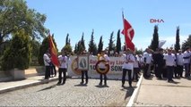 Galatasaray Camiası Çanakkale Şehitleri'ni Andı