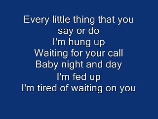 Hung Up Lyrics by Madonna