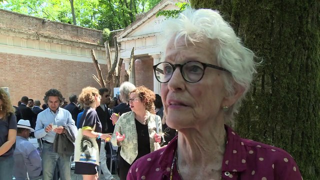 US artist displays work at Venice Biennale Art Festival