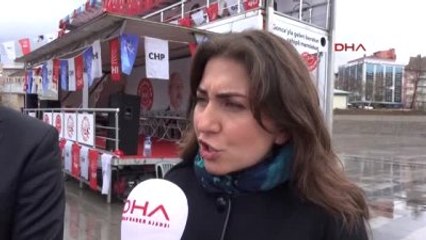 Erzurum CHP Stand Açınca, AK Parti Standını Kaldırdı