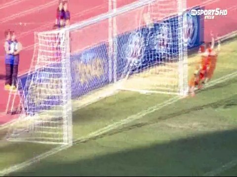 Παναχαϊκή-ΑΕΛ 2-3 Τα γκολ συνοπτικά Πλέιοφ 2014-15 1η αγ.