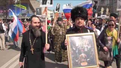 Informe a cámara. El mayor desfile de la historia de Rusia en Día de la Victoria