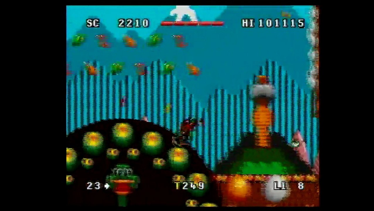 LET'S PLAY ZOOL 2 FOR THE ATARI JAGUAR GAME REVIEW GAMEPLAY