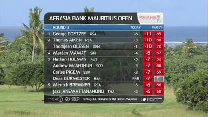 GOLF - EPGA : Mauritius Open J3