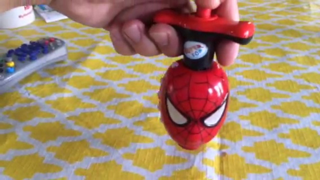 Toupie Spiderman Crazy Frog