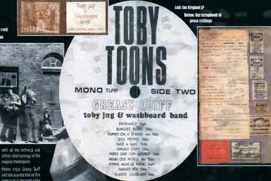 Toby Jug & Washboard Band Greasy Quiff 1969 UK Psych Folk