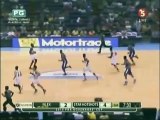 Marqus Blakely reaches from behind for the great block on Asi Taulava May 9,2015