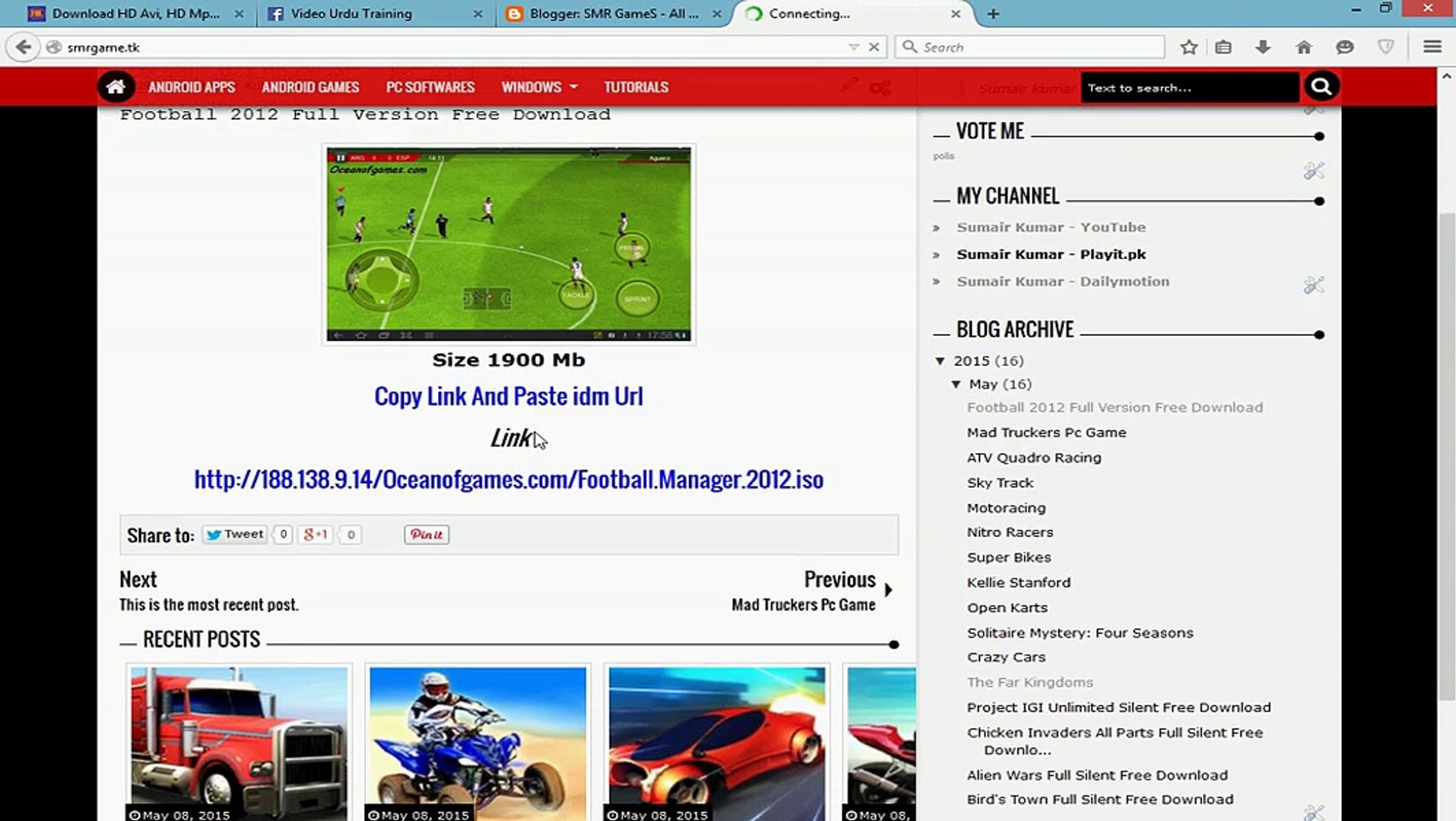 How To Download Football Game Video Dailymotion