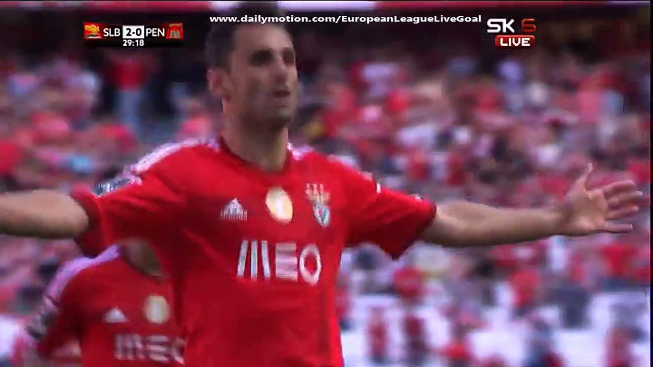 Jonas 2:0 | Benfica - Penafiel 09.05.2015 HD