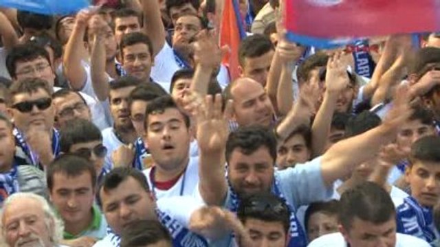 Mersin Başbakan Davutoğlu Partisinin Düzenlediği Mitingde Konuşuyor-aktüel Görüntüler