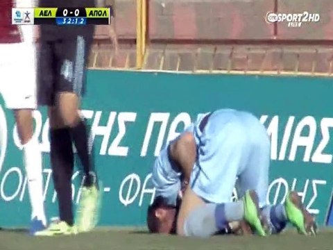 ΑΕΛ-Απόλλων 0-1 2014-15 Στιγμιότυπα 2η αγ. Πλέιοφ