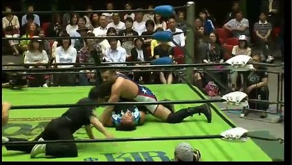 Super Crazy & Mitsuhiro Kitamiya vs. Chris Hero & Colt Cabana (NOAH)