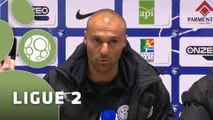 Conférence de presse Havre AC - Tours FC (0-1) : Thierry GOUDET (HAC) - Gilbert  ZOONEKYND (TOURS) - 2014/2015