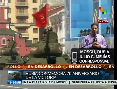 Rusia exhibe misiles Yars en desfile del Día de la Victoria