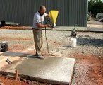 Hopper Gun Concrete Resurfacing Video—ConcreteNetwork.com