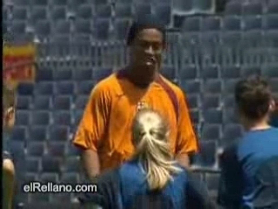 Fußball.ronaldinho-Kinder