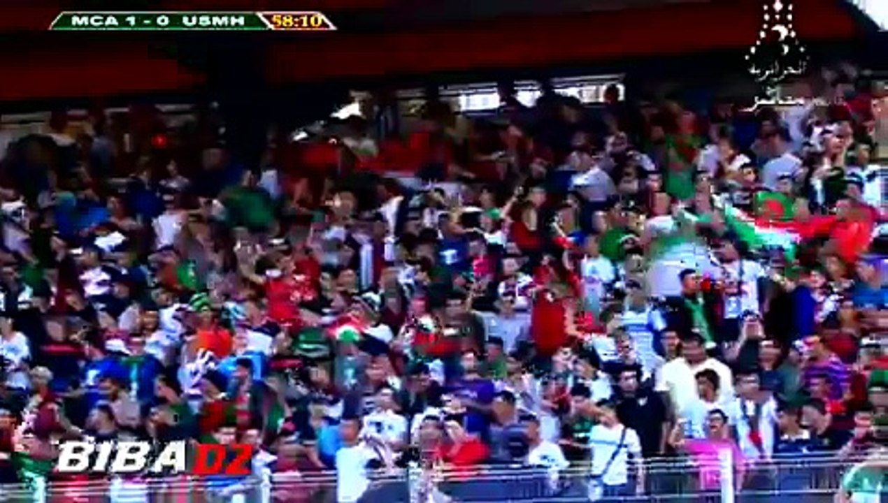 MCA 1-1 USMH - Les buts du match [27e journée -14/15]