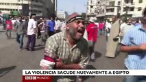 Violencia que inunda las calles de Egipto