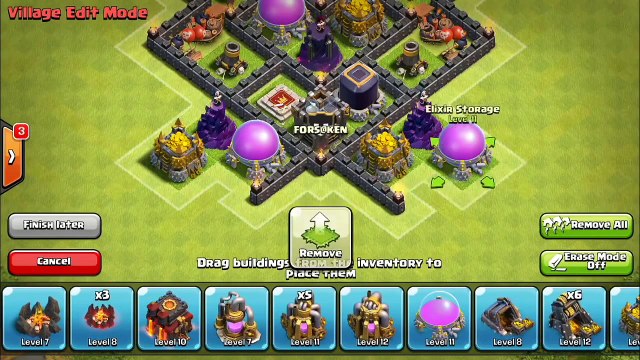 Clash of Clans BEST Town Hall 8 Farming Base (TH8) 4 Mortars 2015 TH8 Farming