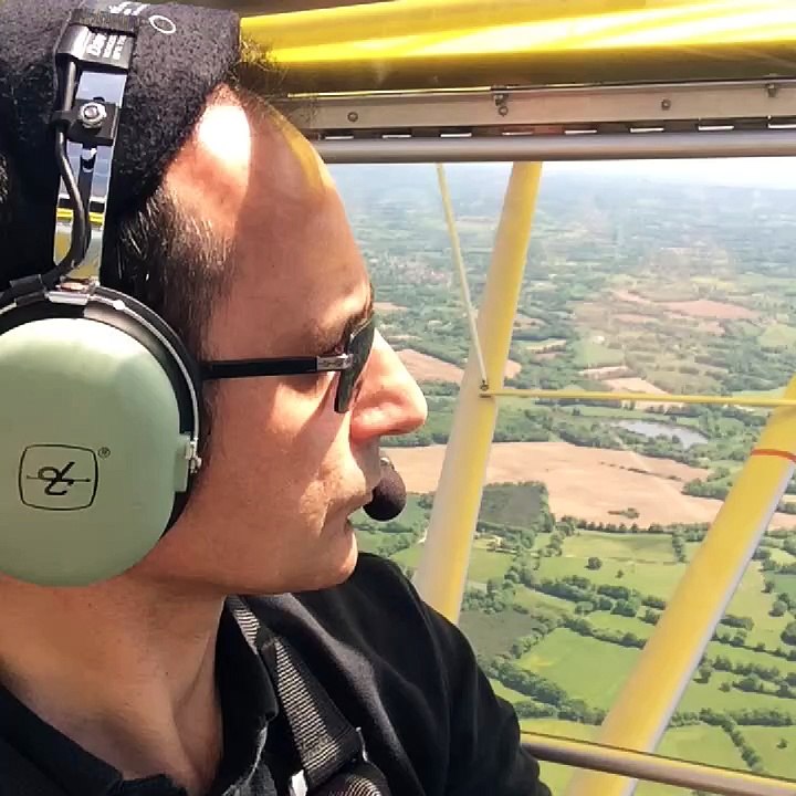 Temps magnifique...Et vol très sympa