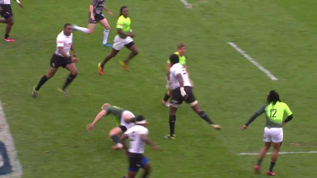 RE:LIVE: Flying Fijian Kunatani scores v South Africa