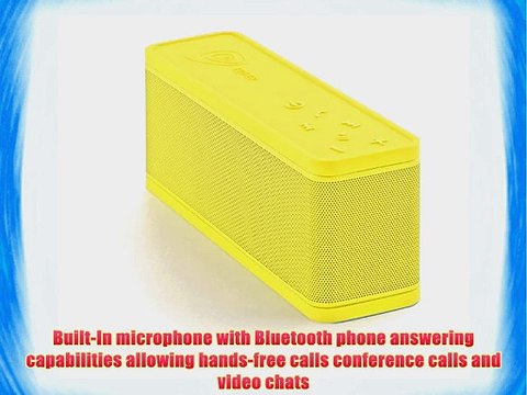 Edifier USA M260 Extreme Connect Portable Bluetooth Speaker - Yellow