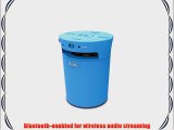 iLuv MobiCup (iSP165) Splash-resistant wireless Bluetooth speaker and speakerphone-Blue