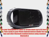 ECOXGEAR ECOXBT Rugged and Waterproof Wireless Bluetooth Speaker (Black)