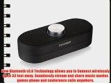 Coocheer? Ultra Powerful Sound Portable Wireless Bluetooth Speaker With Built-in Microphone?Black?