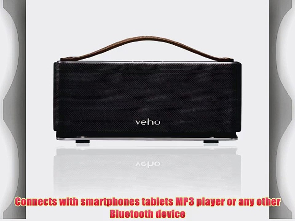 Veho VSS-012-M6 360 Mode Retro Wireless Bluetooth Speaker with Microphone